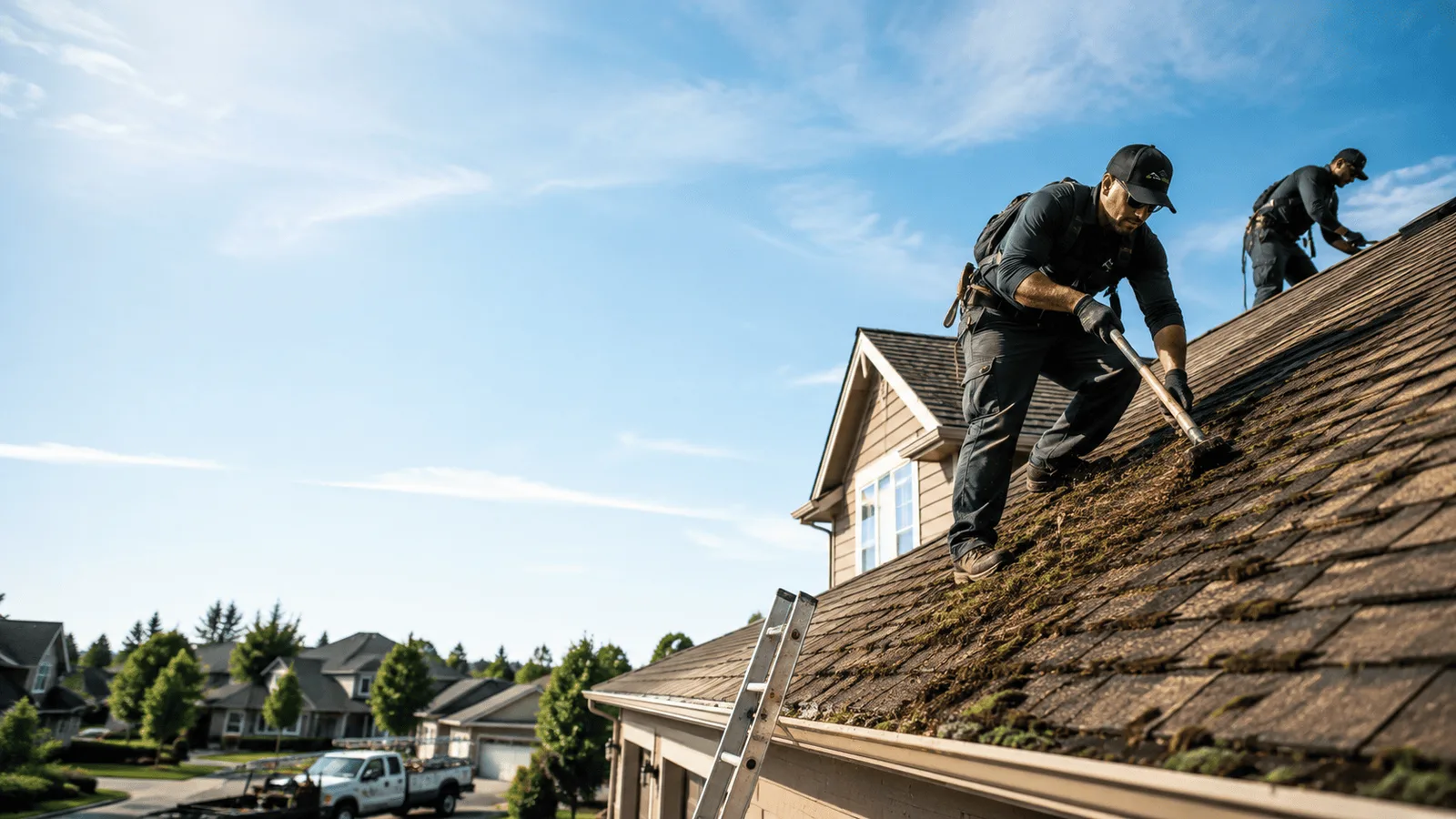Roof Moss Removal in Scott, OH near me